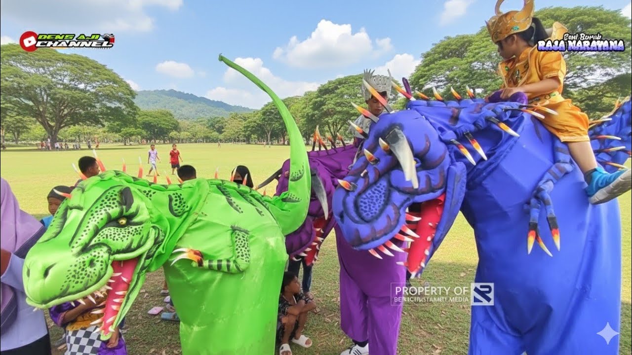 Aksi T-rex - 1001 Macam - Burok Raja Narayana Terbaru - Live Desa Tegalreja Banjarharjo 20 Dec 2025