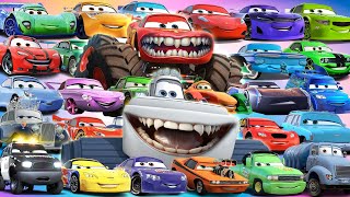 Looking For Disney Pixar Cars Lightning Mcqueen, Jeff Gorvette, Ramone Blue, Charlie Dodge