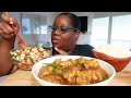 INDIAN INSPIRED CURRY ROCKFISH AND INDIAN KACHUMBER SALAD COOKING AND EATING