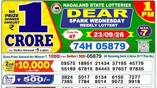 Nagaland Lottery Sambad Live 1 PM 09/23/2026 | Lottery Live screenshot 4