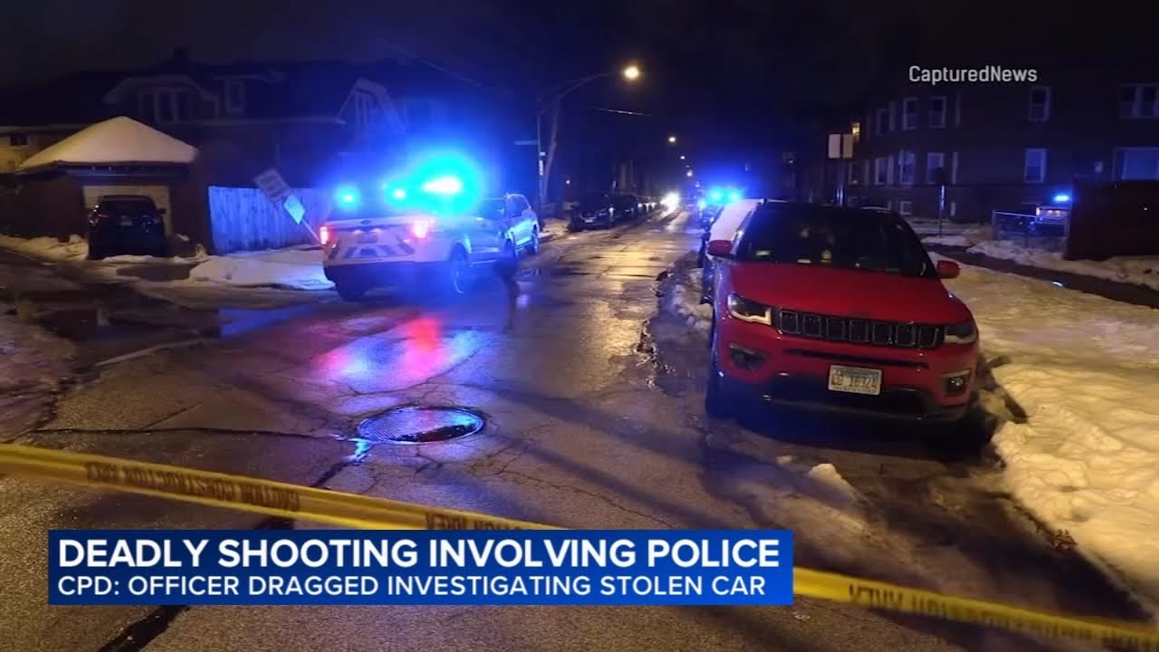 CPD officer injured, man killed in North Side police shooting - YouTube