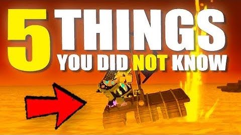 5 INTERESTING THINGS YOU DIDN