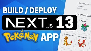 Build And Deploy A Pokemon App With Nextjs 13 App Directory Pokemon Api