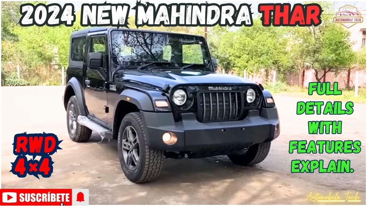 Mahindra Thar 2024 Walk Around Review Mahindra Thar New Model Mahindra Thar 2024 Walk Around Review Mahindra Thar New Model