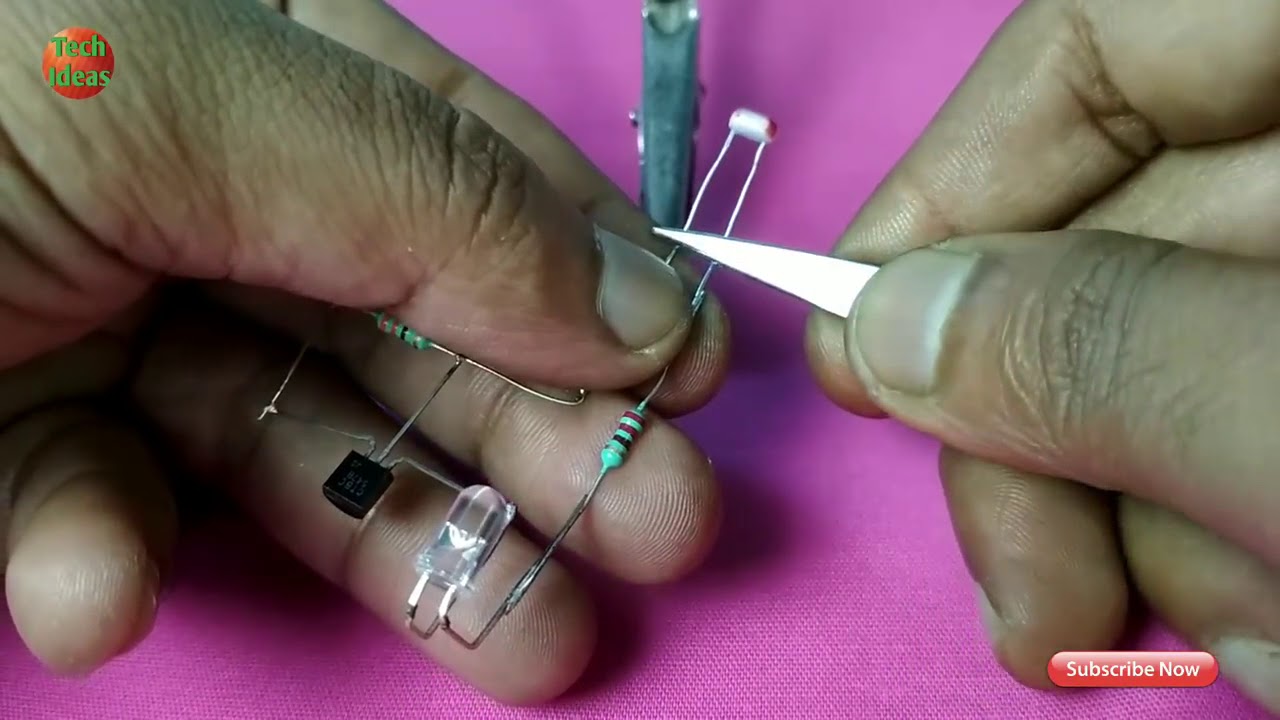 Alarm with LDR Latch - YouTube