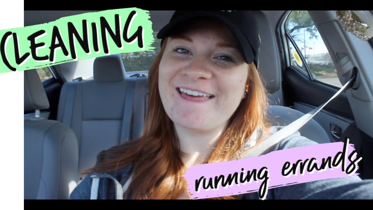 CLEANING MY HOUSE + RUNNING ERRANDS christinavlogs YouTube