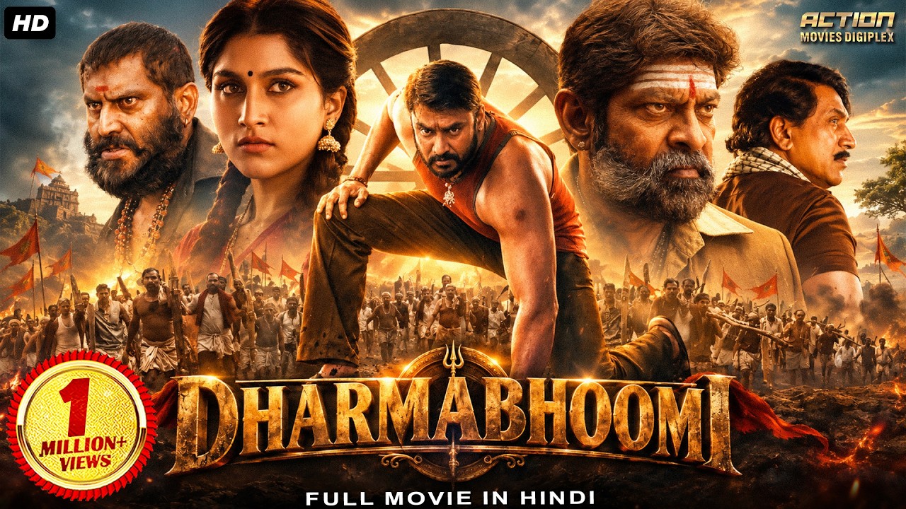DHARMABHOOMI - Hindi Dubbed Full Movie | Darshan, Aradhana Ram, Jagapathi Babu | South Action Movie