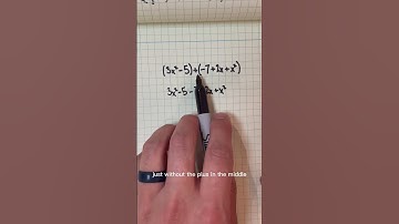 Adding Polynomials | Polynomial Review #math #algebra #polynomials #shorts