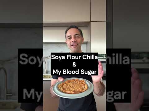 Soya Flour Chilla blood sugar test