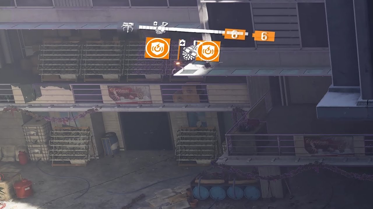 Finished Bank HQ with just a turret - The Division 2