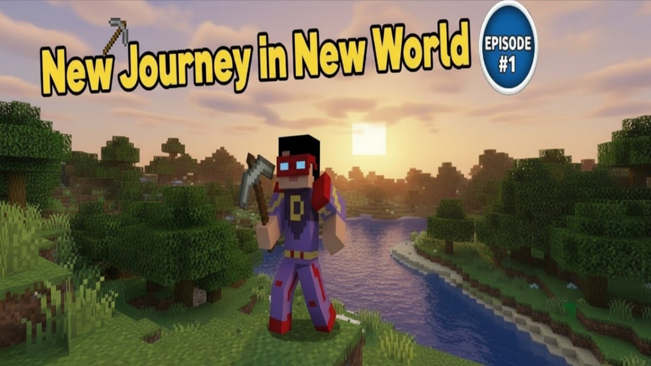 New Journey in a New World | Minecraft Survival Adventure #1 - YouTube