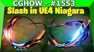 Slash in UE4.27 Niagara 👉 Trailer