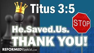Titus 3:5 Thank you