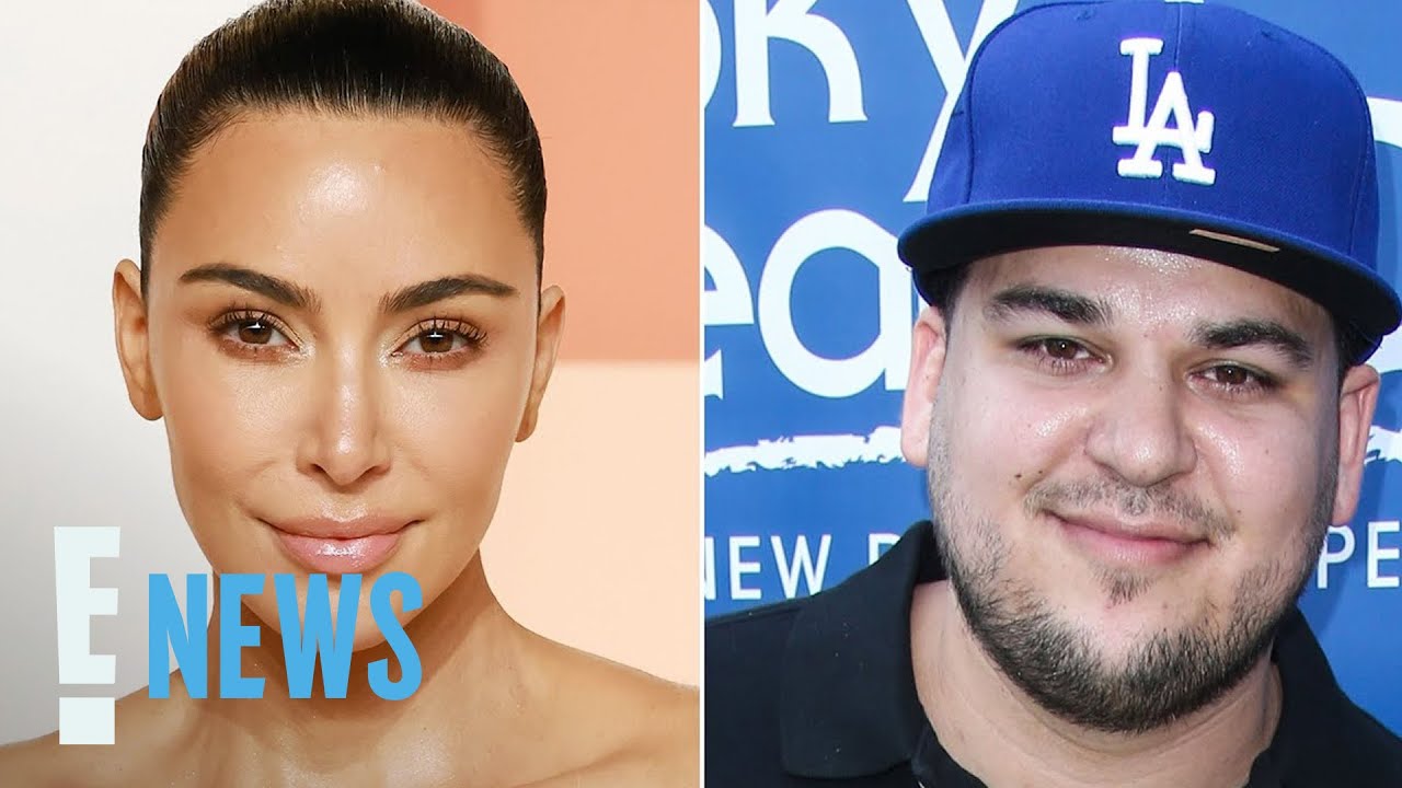 Rob Kardashian Joins Kim Kardashian for Rare Photo | E! News Rob Kardashian Joins Kim Kardashian for Rare Photo | E! News
