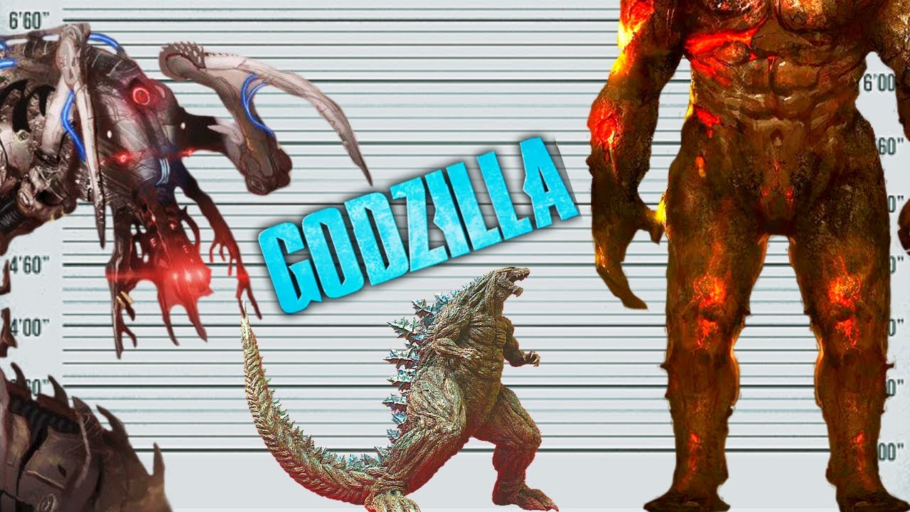 Comparação de tamanho de monstros - Godzilla Earth, Godzilla