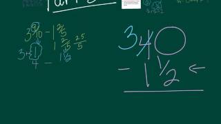 Estimating Sums & Differences of Fractions using Benchmarks Part 2
