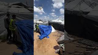 ​Gazze’de bir ailenin daha yüzünü güldürdük, onlara sığınacak bir yuva kurduk.