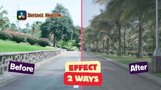 2 Ways to Create Before & After Effect Using Dissolve & Gradient Wipe in DaVinci Resolve