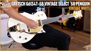 ギター Gretsch G6134T-58VS White Penguin GRETSCH G6134T-58 VS Penguin Vintage White | eBay