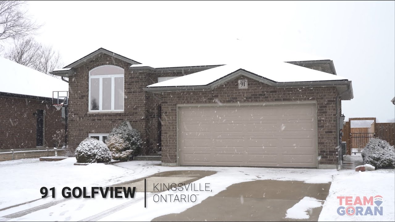 WindsorEssex Real Estate For Sale 91 Golfview YouTube