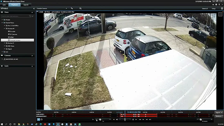 Milestone Video Export
