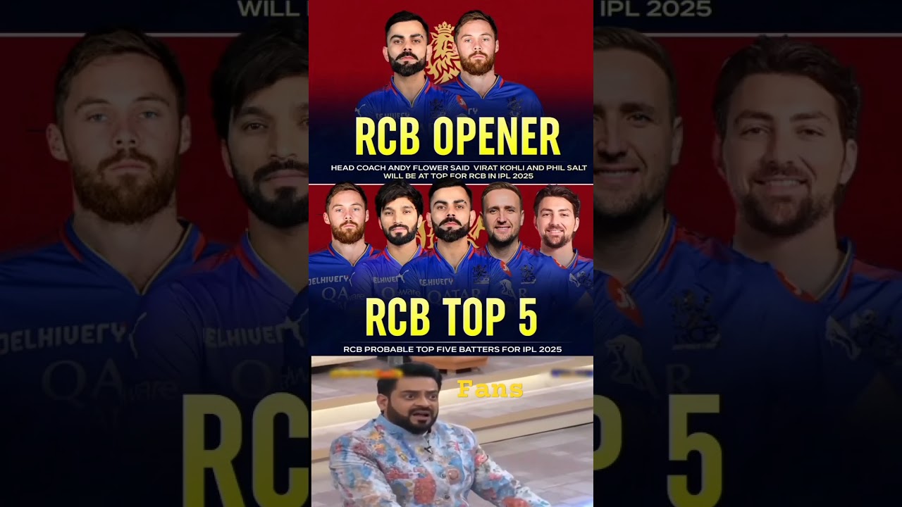 Rcb new opener 💪😈💀