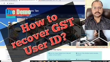 How to reset/ forgot username in GST, lesson7