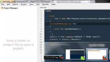 OOP in Php Part 5 :- Mysql PDO Connection