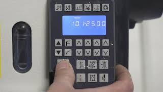 Full JK8452E Double needle lockstitch machine Guide