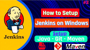How to setup Jenkins on Windows with (.war) and (.msi) files | Setup Java , Git and Maven on Windows
