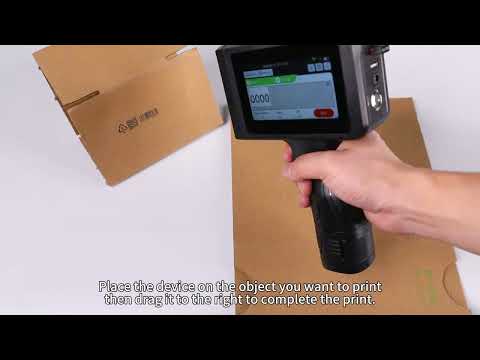 M9 Handheld Inkjet Printer User Manual-12 How to edit external variable data
