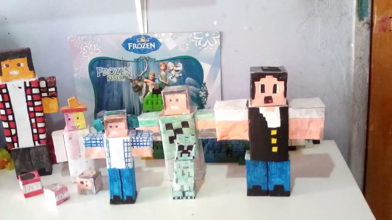 papercraft do geleia plays em 2023