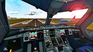 Paris To London + Tutorial RFS - Real Flight Simulator Android Gameplay