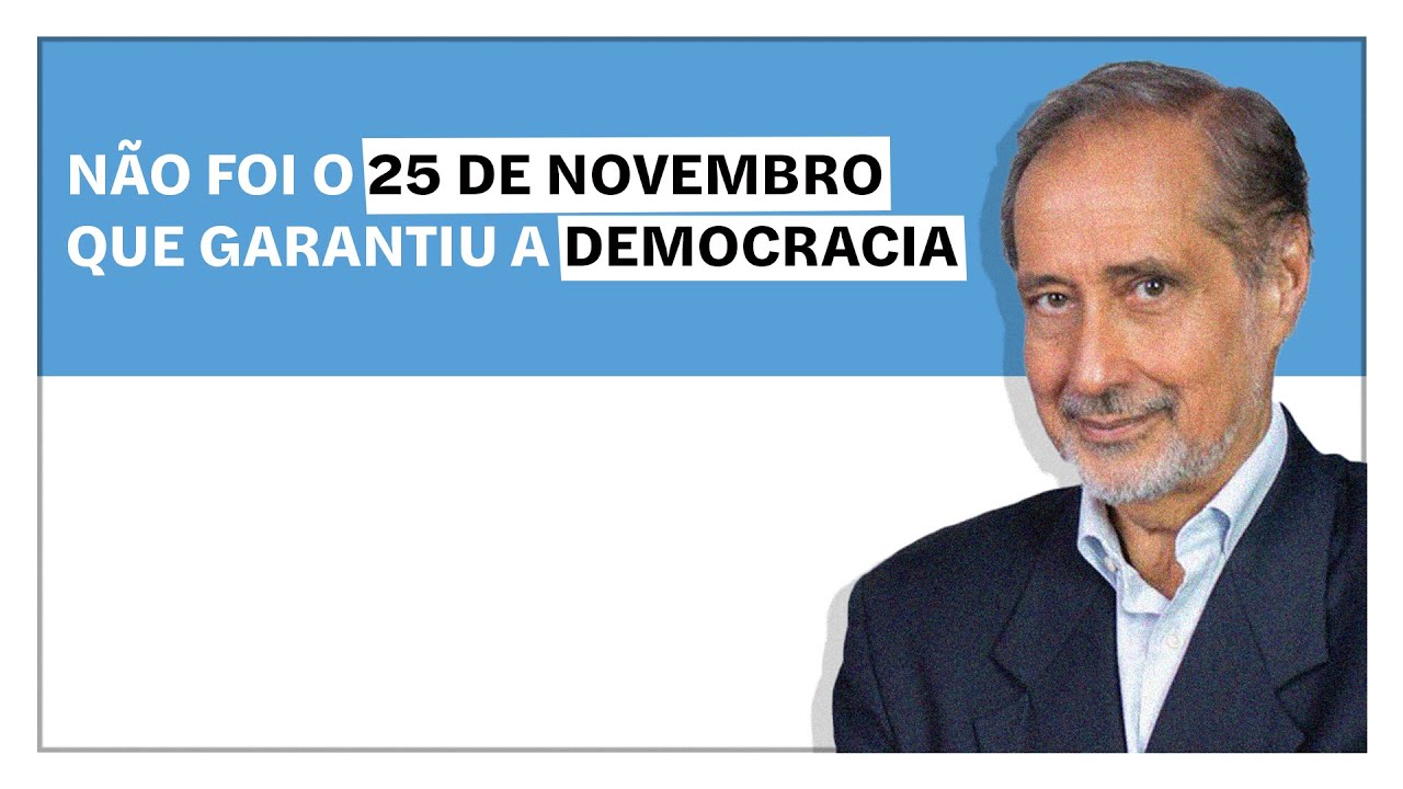 José Manuel Fernandes: Não foi o 25 de Novembro que garantiu a Democracia