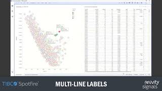 Multi-Line Labels | TIBCO Spotfire Tips & Tricks | Revvity Signals Wealth