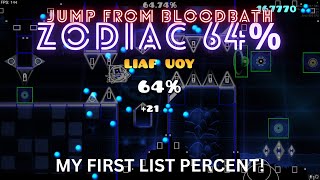 (Top 55) ZODIAC 64% | JUMP FROM BLOODBATH | FIRST LIST PERCENT!!!!