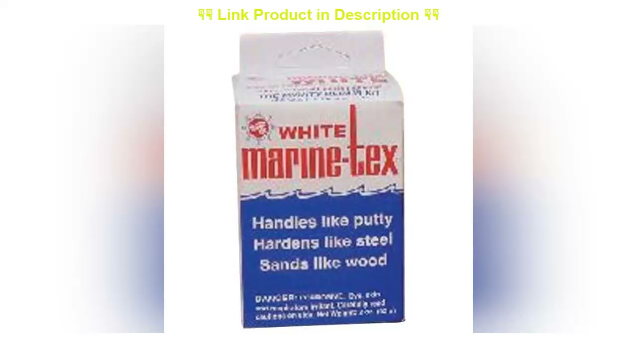 Video Review Marine-Tex Standard RM305K-B White