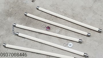 [REVIEW] Đoản côn và Côn tam khúc gỗ Bạch Lạp 🇻🇳 kết hợp inox 304 (không rỉ sét)