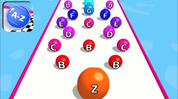 A-Z RUN🏃‍♀️ - All Levels Gameplay Walkthrough Android, iOS NEW UPDATE