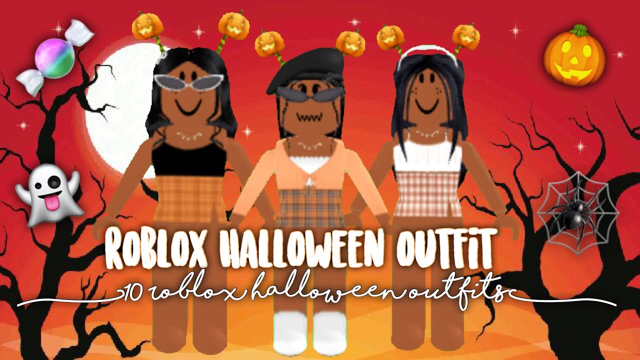 10 Roblox Halloween Outifts Codes Kayxllaa Youtube - roblox aesthetic icon halloween