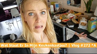 WAT STAAT ER IN MIJN KEUKENKASTJES? | Bellinga Vlog #272 *A