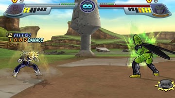 Tomoko Game : Dragon ball Infinite World : Trunks (Me) vs Cell (CPU Normal)