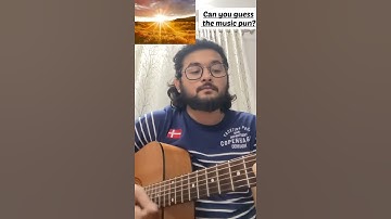 Thumbnail of Can you guess this Music Puns pt-1 #shorts