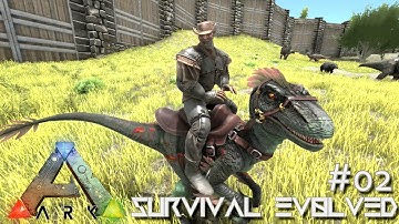 ARK: Survival Evolved - ARRIVAL TO NEW POOPING EVOLVED HQ !!! - [Ep 02] (Server Gameplay)