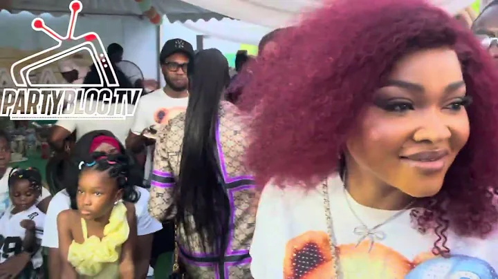 MERCY AIGBE ARRIVED AT DAYO AMUSA SON’s BIRTHDAY CELEBRATION 