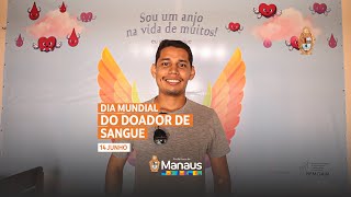 Hoje é o Dia Mundial do Doador de Sangue