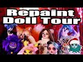 The big Repaint doll tour! 3,5 years of DollMotion ( Doll collection video!!)
