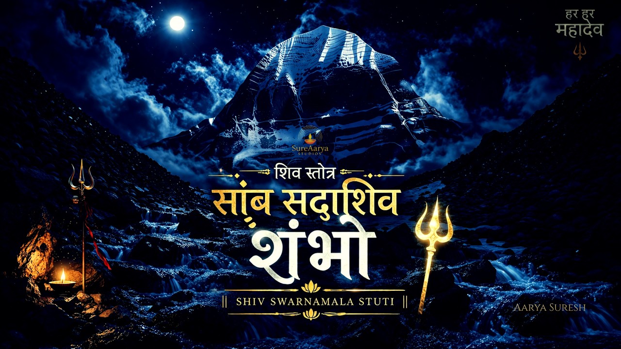 Regardez Samb Sada Shiv Shambho Shankar 🔱 Shiv Swarnamala Stuti | Shiv Stotram | Aarya Suresh sur YouTube Regardez Samb Sada Shiv Shambho Shankar 🔱 Shiv Swarnamala Stuti | Shiv Stotram | Aarya Suresh sur YouTube