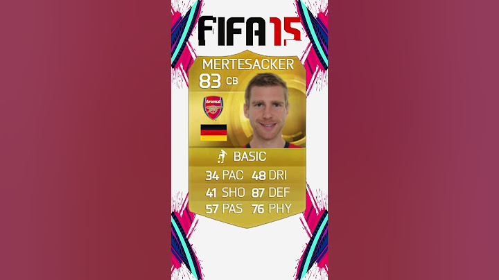Per Mertesacker - Fifa Card Evolution ( Fifa 10 - Fifa 18) #shorts #football #fc24 #fifa