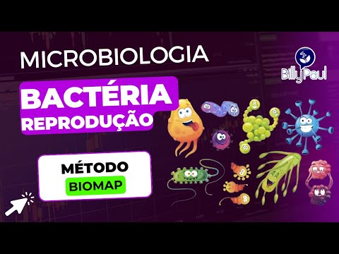 🔴 Reprodução das Bactérias - Prof. Billy Paul - Método BioMap 
